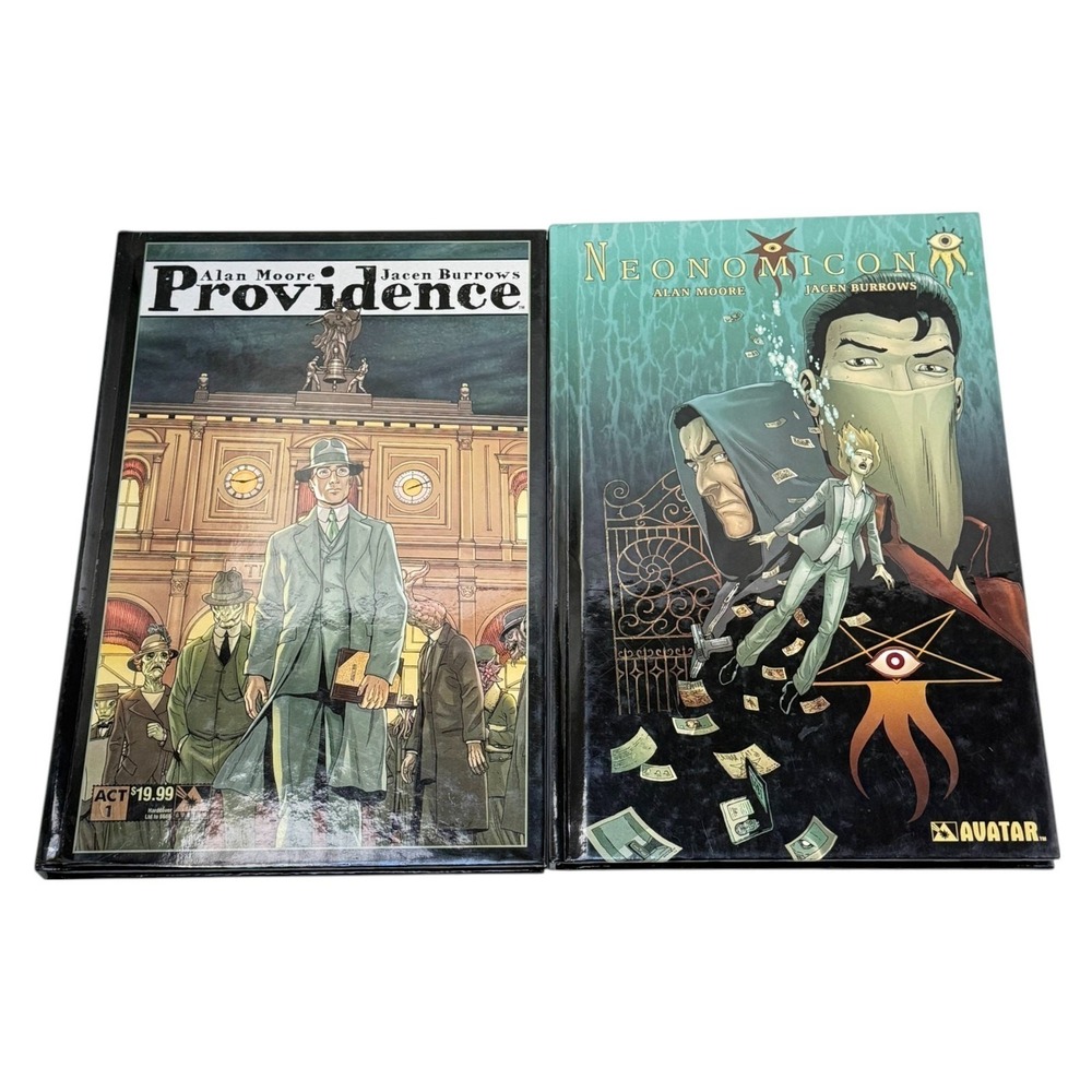 Neonomicon and Providence Act 1 Lot 2 Graphic‎ Novel Books Moore HC DJ Horror C